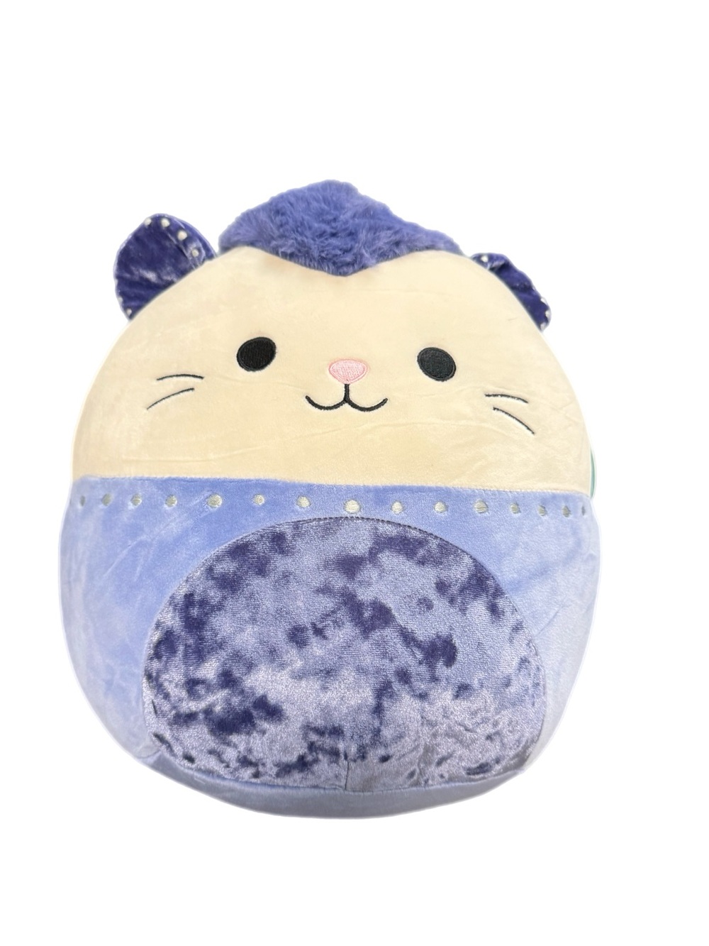 Squishmallows Blanche the Possum Purple Cream Plush 12” NWT - Picture 8 of 10